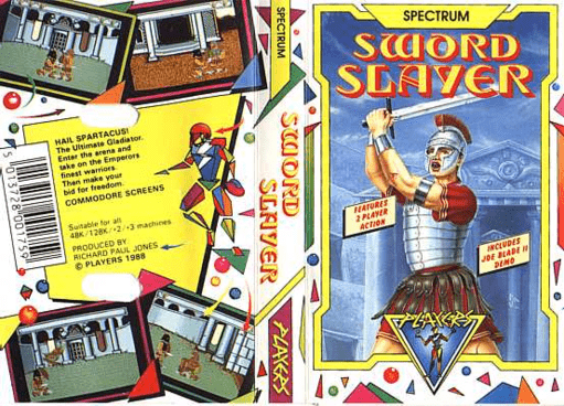Sword Slayer box art for ZX Spectrum